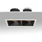 ART-SQ-180x2 LED светильник встраиваемый полуповоротный Downlight   -  Встраиваемые светильники 
